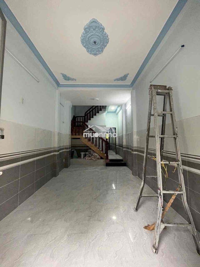 Nhà hẻm xe tải thông nguyễn oanh gần chợ căn cứ (4x17m) - 2
