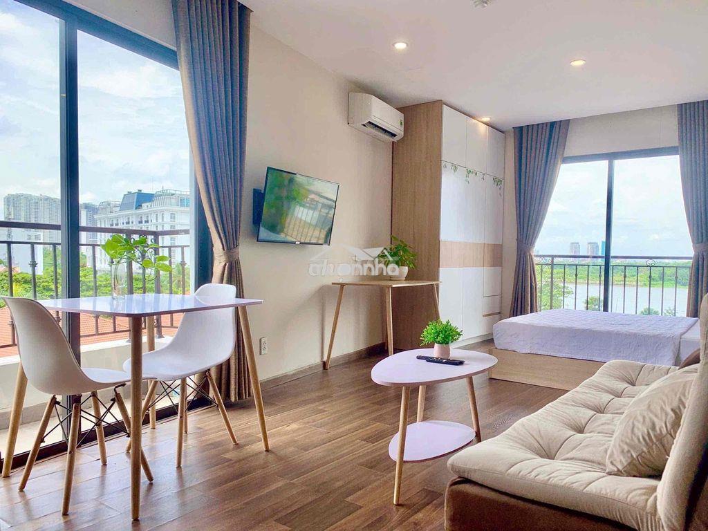 Sắp trống studio rộng 40m2 - 2 ban công thoáng, ngay xa lộ hn - 4