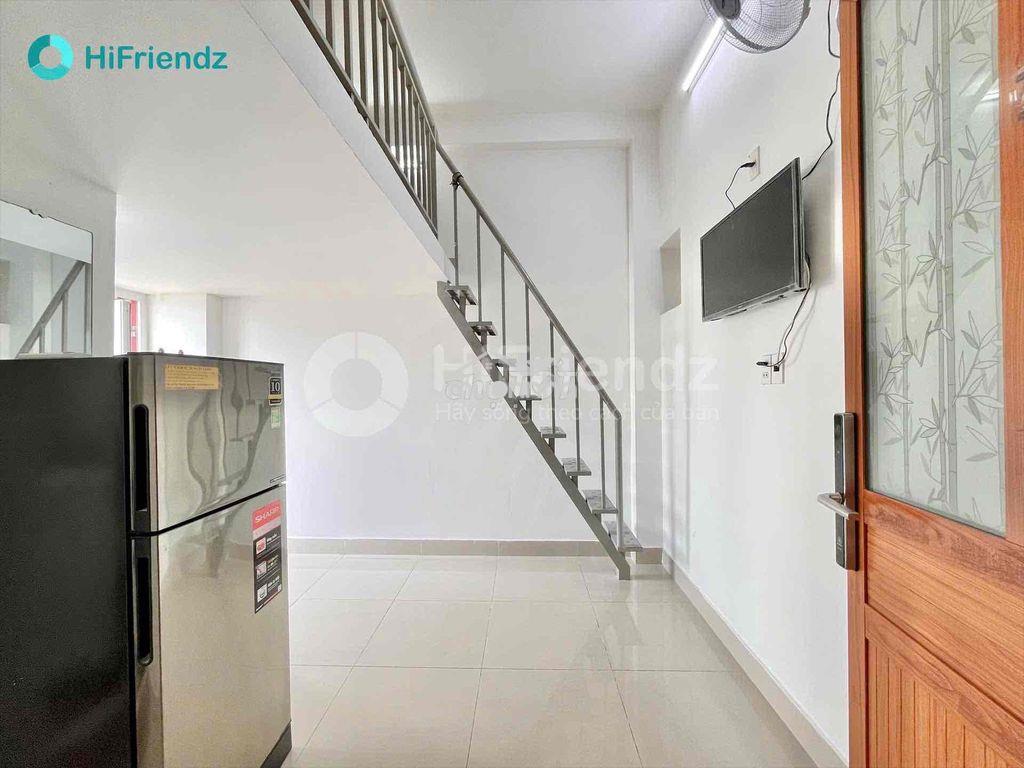 Phòng duplex có gác 27m2 có ban công giá rẻ gần lotte mart quận 7 - 4