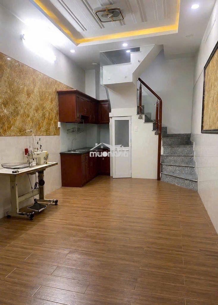 Nhà đường minh phụng 3,5 x 9m trệt 1 lầu hẻm xe hơi 6m