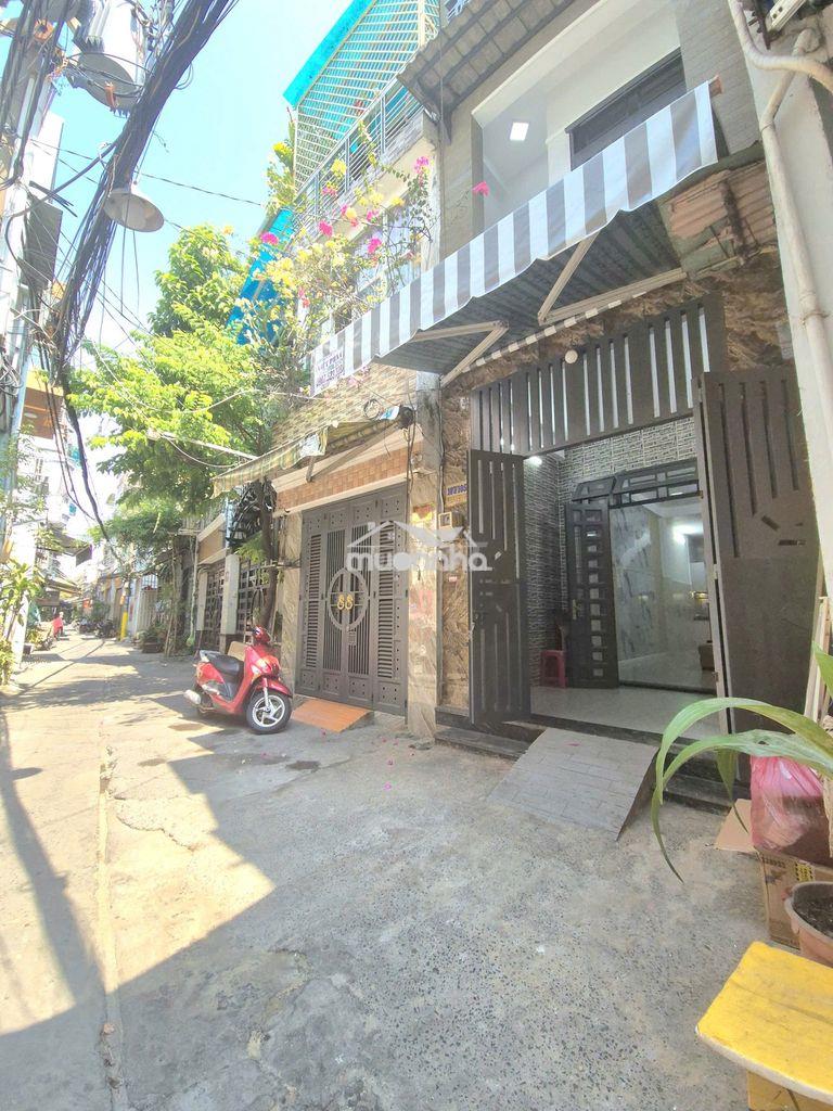 Bán nhà 2 lầu chính chủ hẻm xe hơi thông ngay bàu cát tân bình - 2