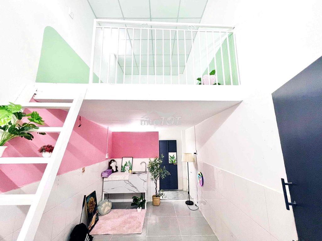 Dãy trọ trệt dẫn xe vào nhà - săen máy lạnh - giá rẻ - 3
