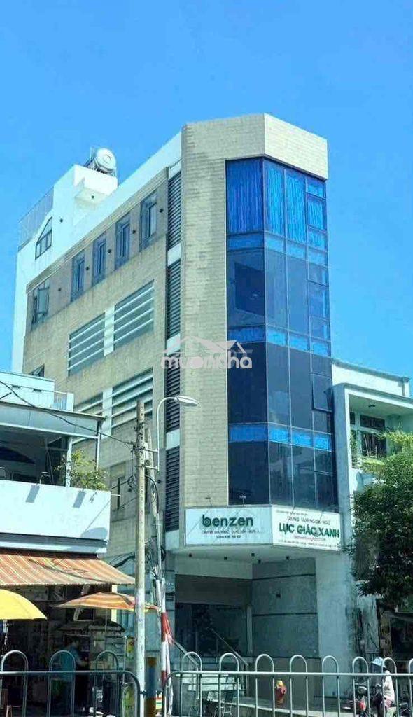 🛑Cho thuê toà góc 2 mặt tiền nguyễn văn lượng🛑4x20m 7 tầng - thang máy