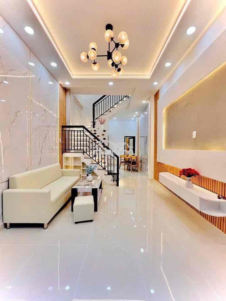 Giảm 300tr còn 5,18 tỷ, hẻm ô tô thông 1 trục, 2 tầng btct 3,4x11 3pn - 2