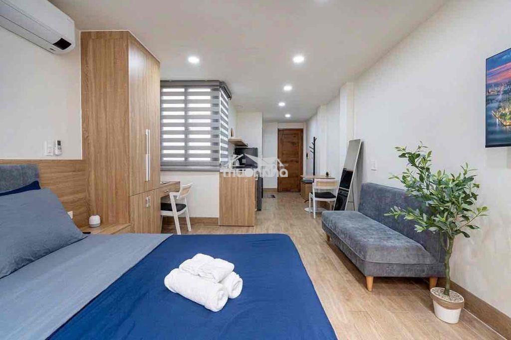 Cho thuê căn hộ ban công siêu rộng mới toanh ở trần quang khải giá rẻ - 4