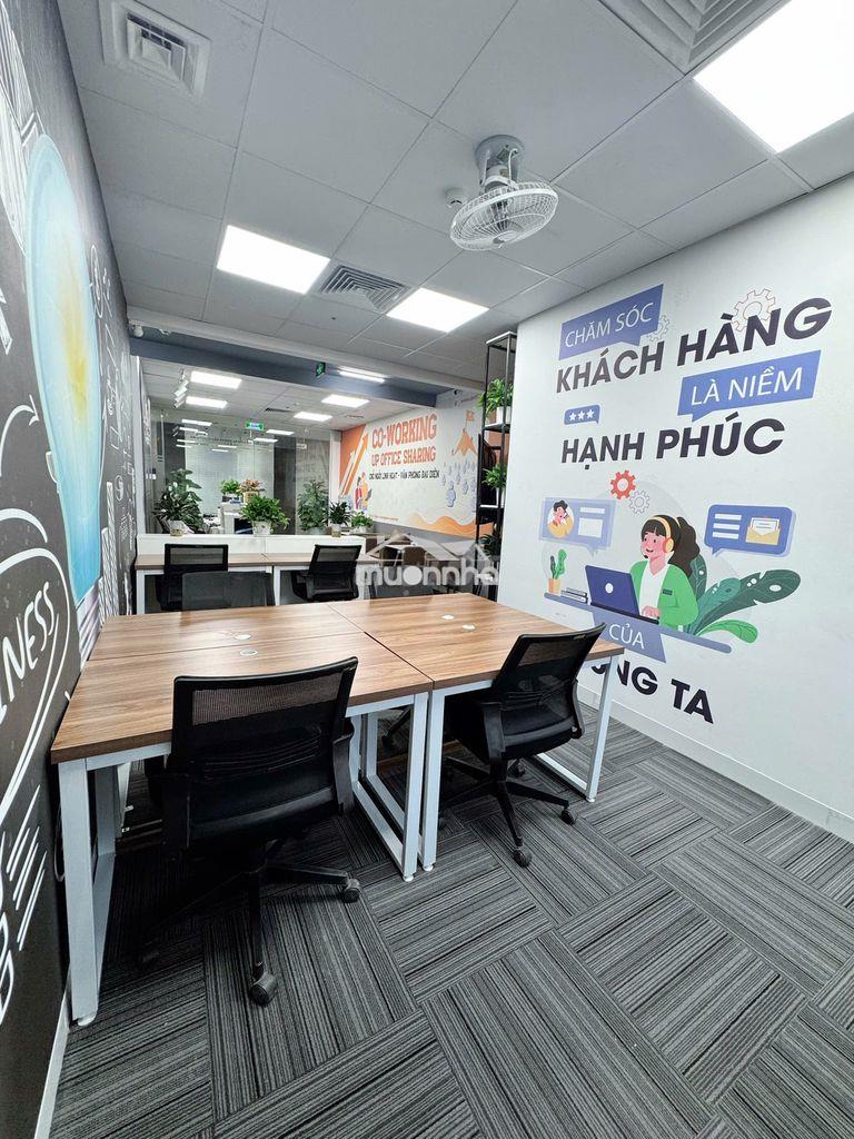 Cho thuê văn phòng đại diện, chỗ ngồi làm việc full dv tại keangnam - 4