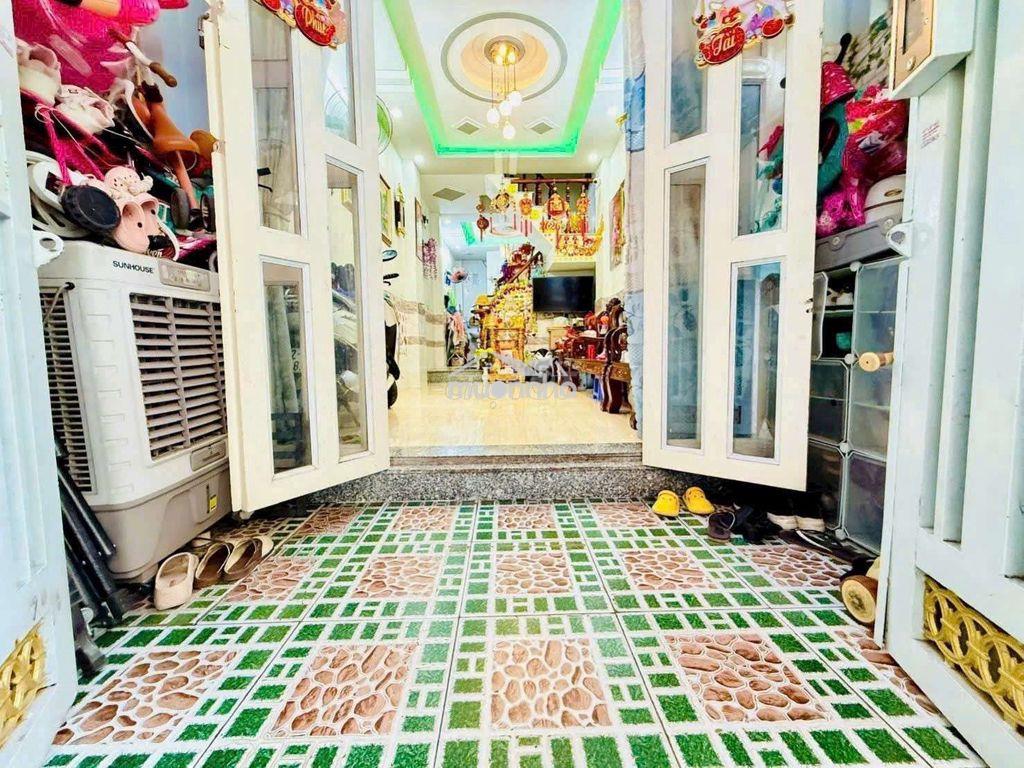 Nhà phố shr 37m2 đúc 2 lầu ngay chợ thiếc lê văn khương - 2