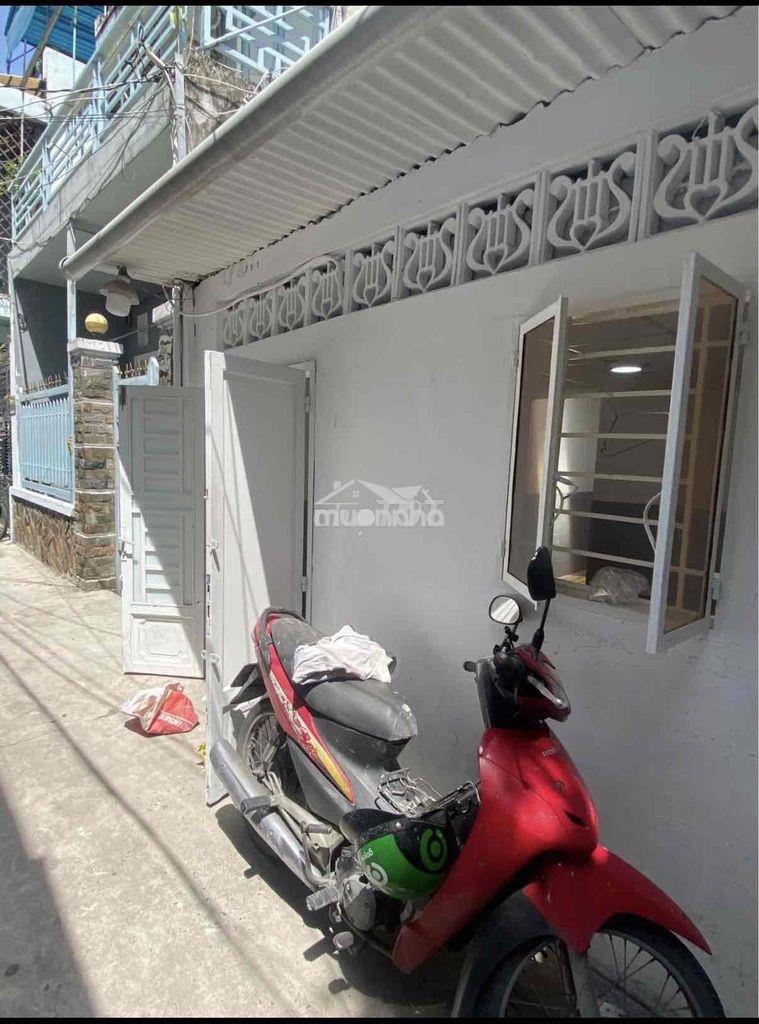 Cho thuê nhà 4x10 suốt 1pn sạch sẽ hẻm 248 nguyễn văn khối - 2