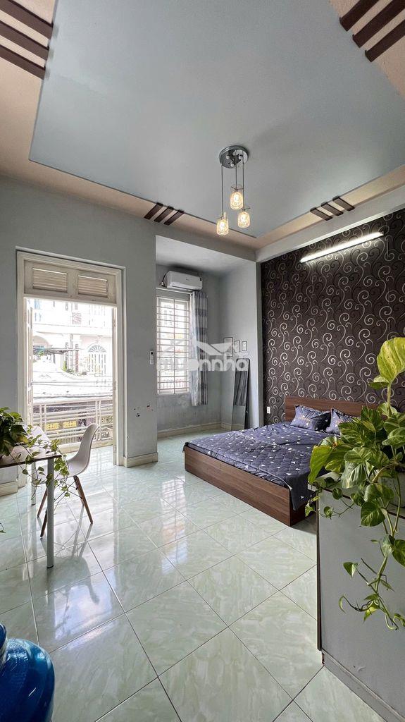 Chính chủ cho thuê phòng ban công lầu 1 thông thoáng đầy đủ nội thất - 3