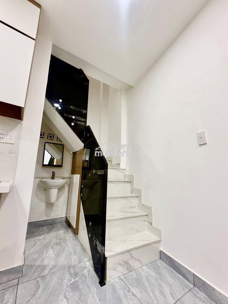 Nhà mới nhỏ xinh nở hậu trệt lửng lầu 2pn lạc long quân p5 - 4