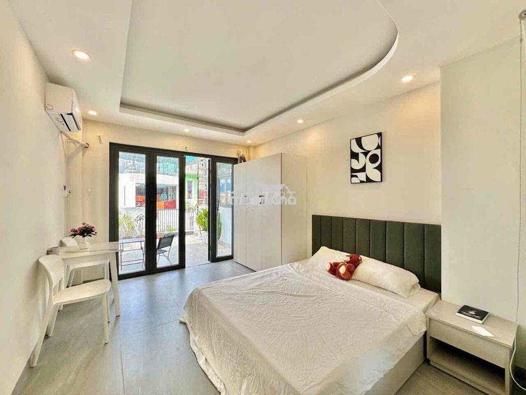 Cho thuê phòng ban công full nội thất gần cầu lê văn sỹ - chợ tân đinh - 2