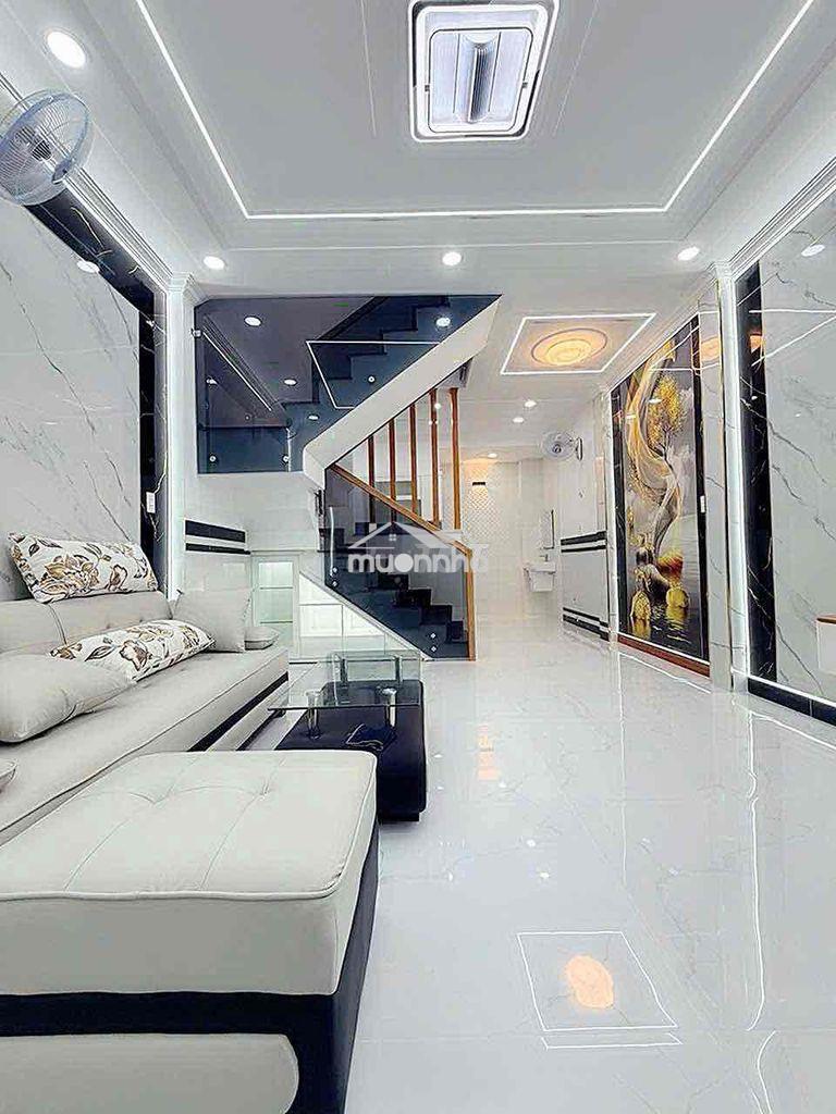Nhà phố đúc 1 lầu đường ht 35. ngay bia tiger, cấu vượt tân thới hiệp - 4