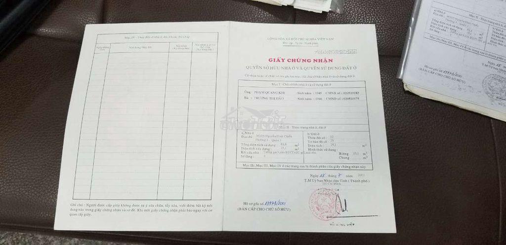 Nhà 362/25 nguyễn đình chiểu, q3,hxh. cách đường chính 50m.3x9,4lau - 3