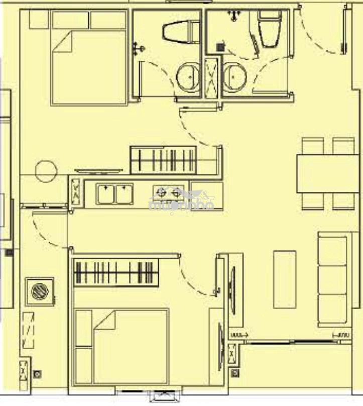 Bán thu hồi vốn căn 2pn, rẻ hơn 500 triệu so với giá cđt đang bán - 2