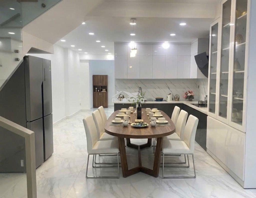 Nhà đẹp 4t x 80m2 - xe hơi đậu cửa, mới, nội thất vip ra bùi đình túy. - 2
