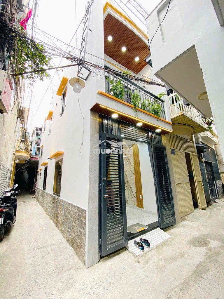 Giá hiếm p.12 gò vấp! nhà 3 tầng mới đẹp, hoàn công đủ chỉ 3.75 tỷ - 2