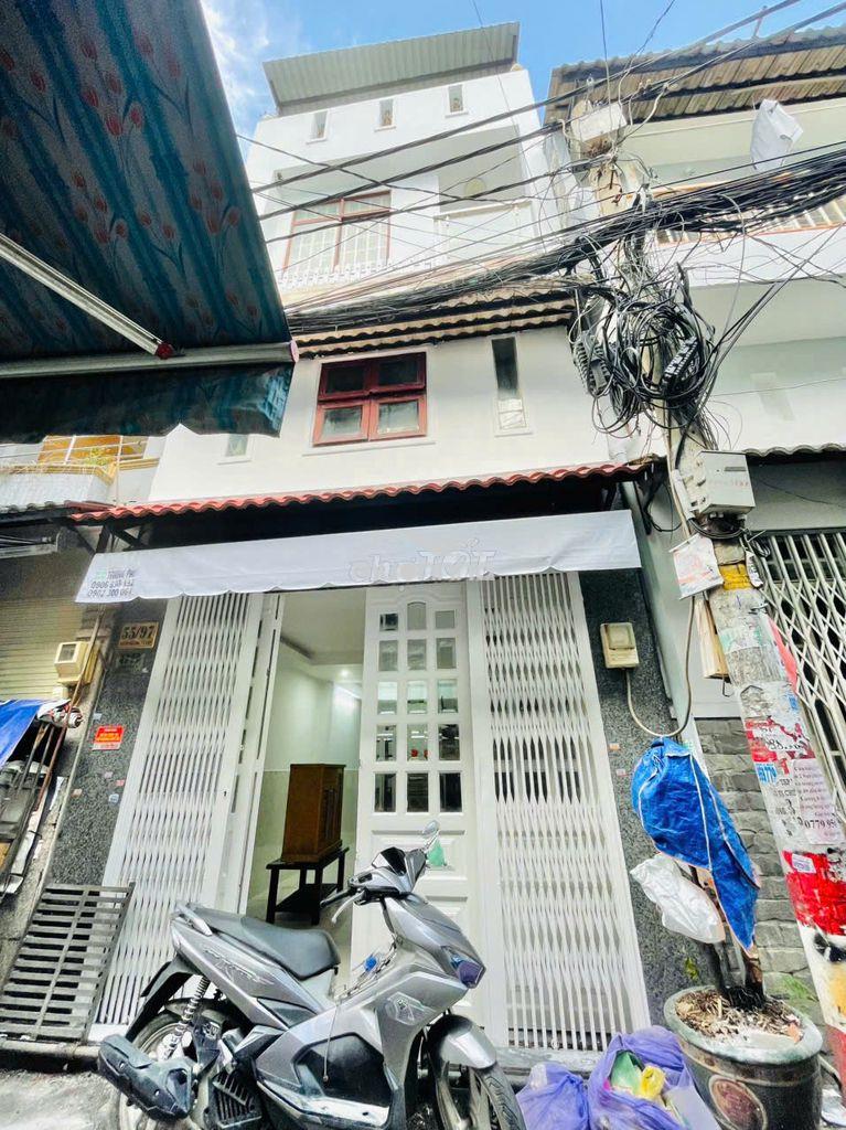 Cho thuê nhà nguyên căn full nt hẻm xe hơi nguyễn văn công gò vấp 3pn