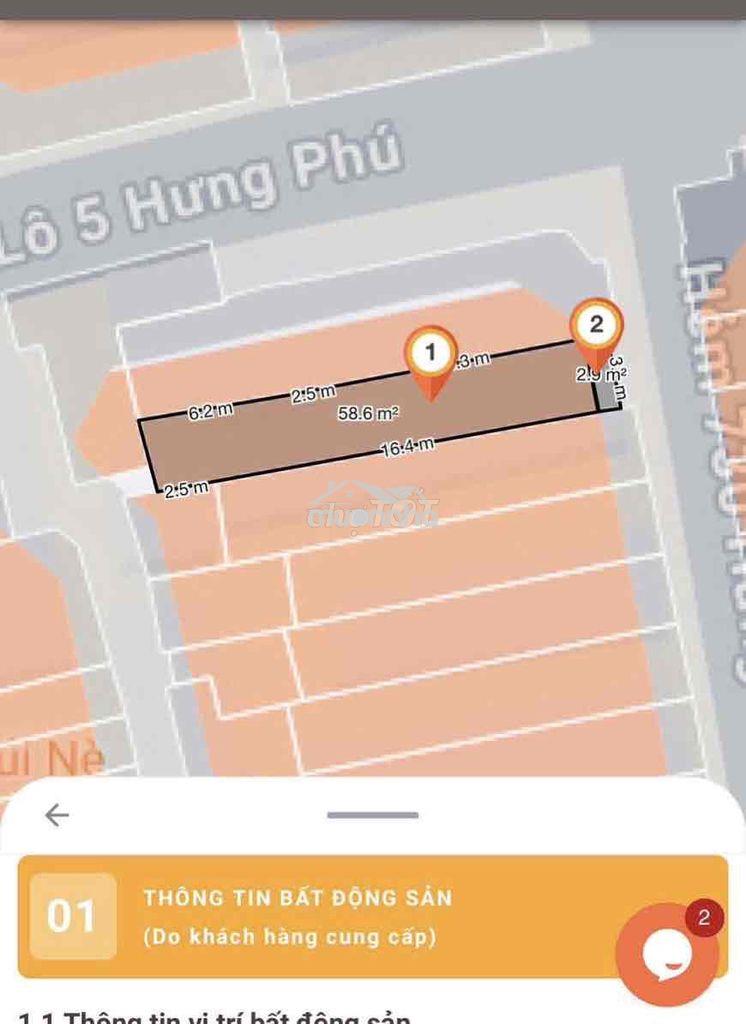 🛑 Nhà hẻm thông 4m, khu nhà lô hưng phú (3x20m), 4 tầng - 2