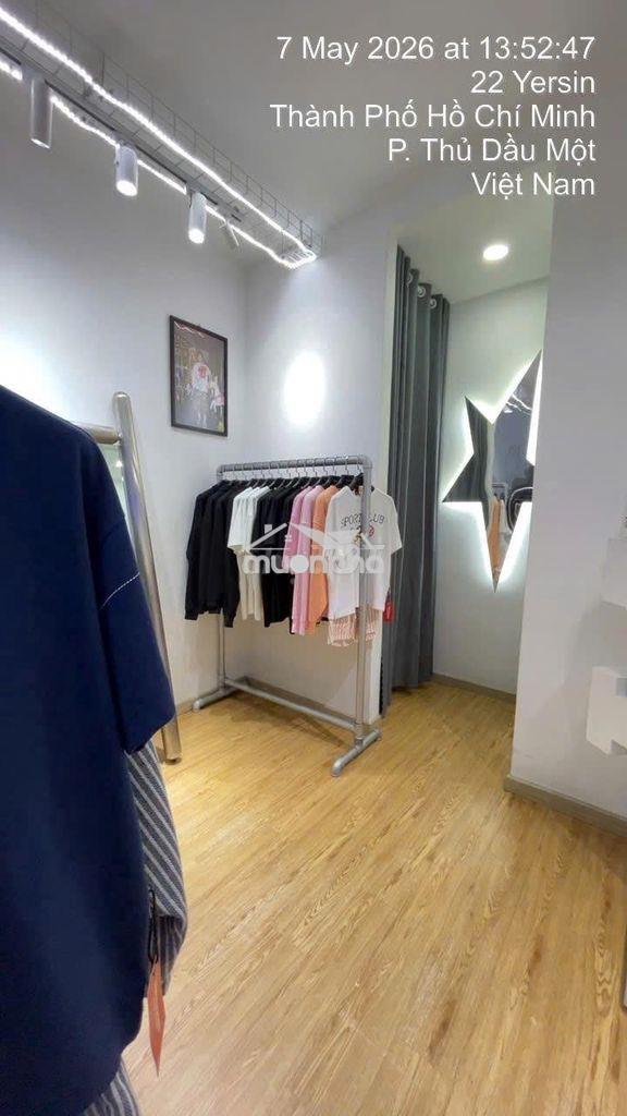 Sang nhượng mặt bằng kinh doanh thời trang tại 28 yersin, thủ dầu một - 2