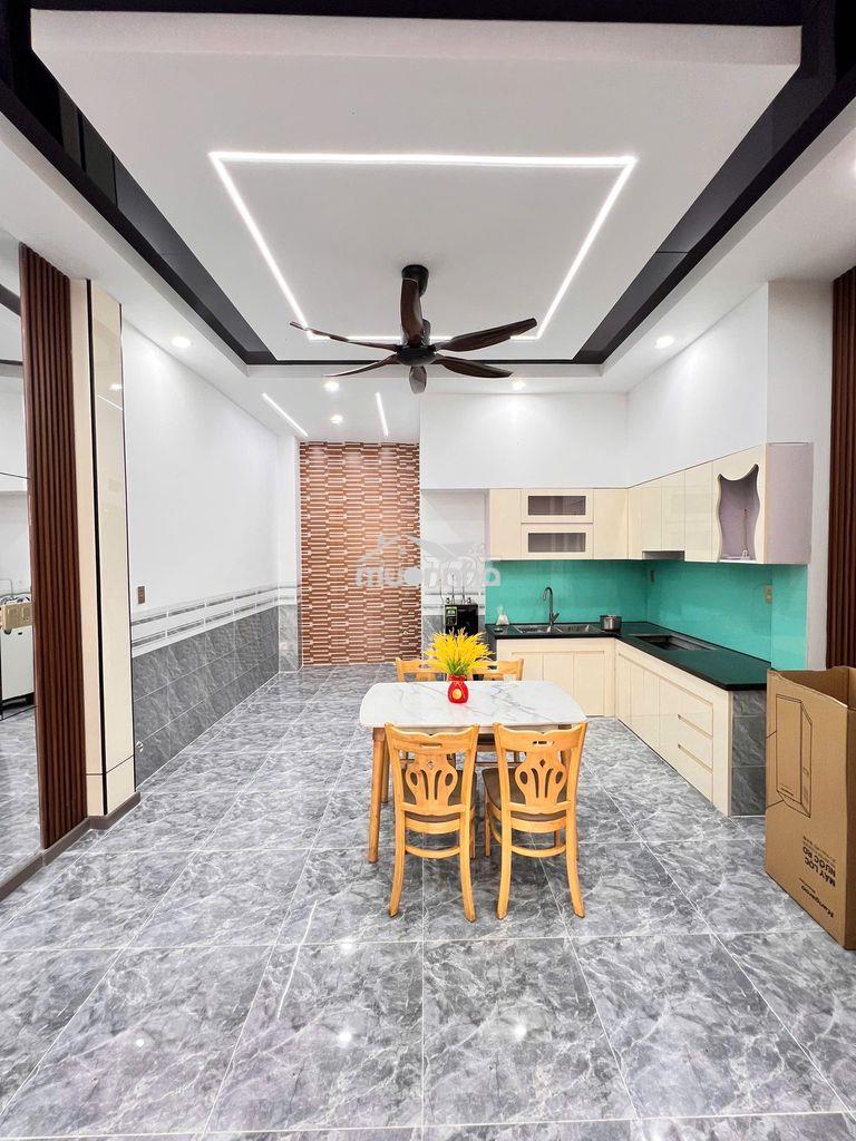 Nhà trệt lầu mới - đẹp gần chợ tân long trung tâm dĩ an - 4