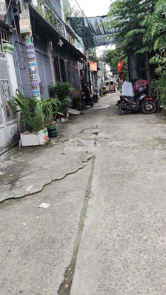Cho thuê nhà nguyên căn 1/ ngắn liên ấp 26 có 1p hẻm thông buôn bán - 3