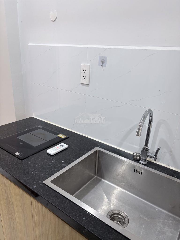 Căn mini 17m, giá chỉ 4tr, sẵn máy lạnh, bếp, tủ, ở đc 2bạn, nhà trống - 3