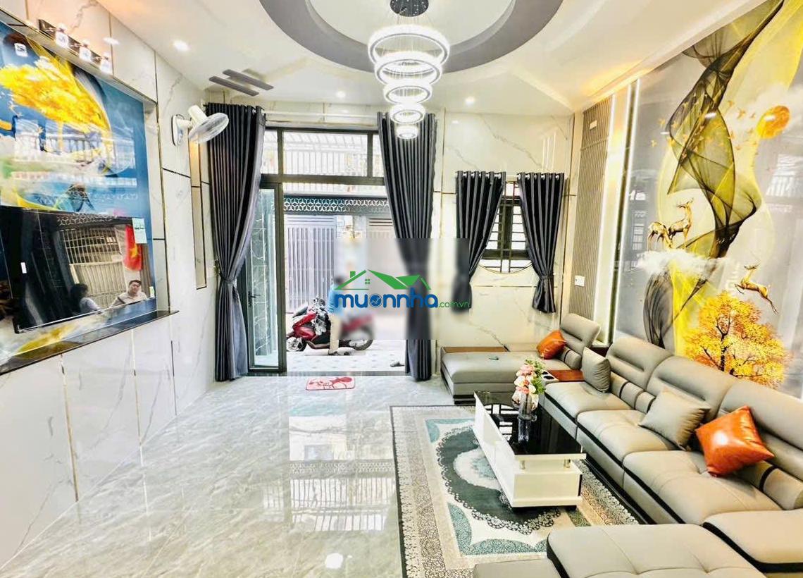 Chính chủ gửi bán gấp nhà 5mx11m 4 tầng full nội thất hẻm xe hơi thông 20m ra đường tân thơi hiệp 7 - 3