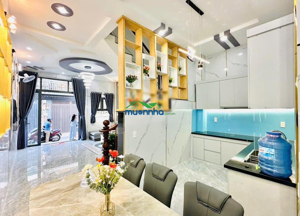 Chính chủ gửi bán gấp nhà 5mx11m 4 tầng full nội thất hẻm xe hơi thông 20m ra đường tân thơi hiệp 7 - 4
