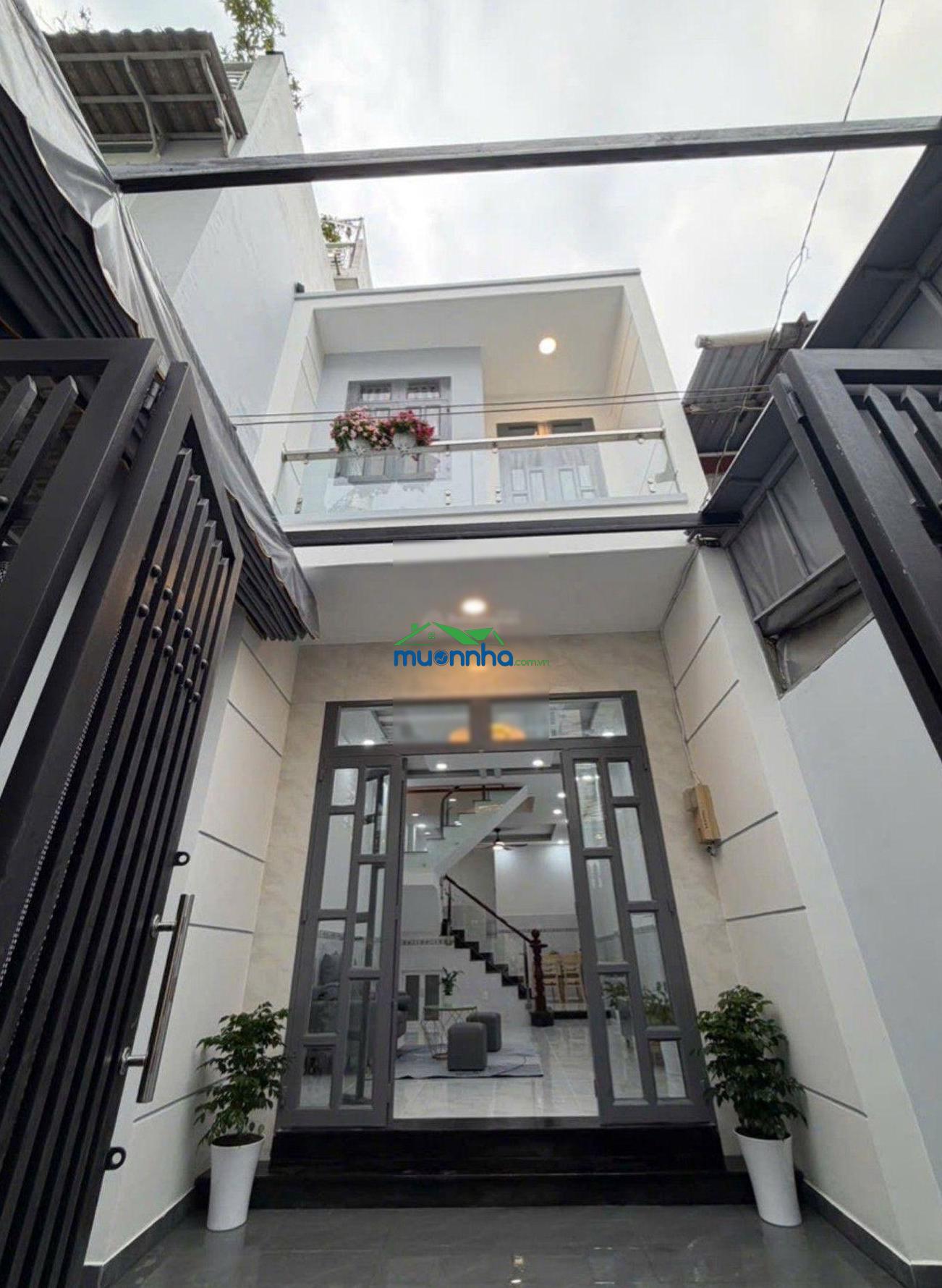 Nhà đẹp quận 7 huỳnh tấn phát hẻm thông eco green - dt: 63m² nhà