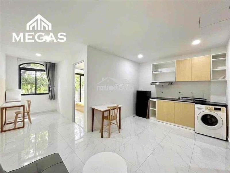 Căn hộ 1pn mới xây ngay sân bay_full nội thất_ban công_gần cv gia định