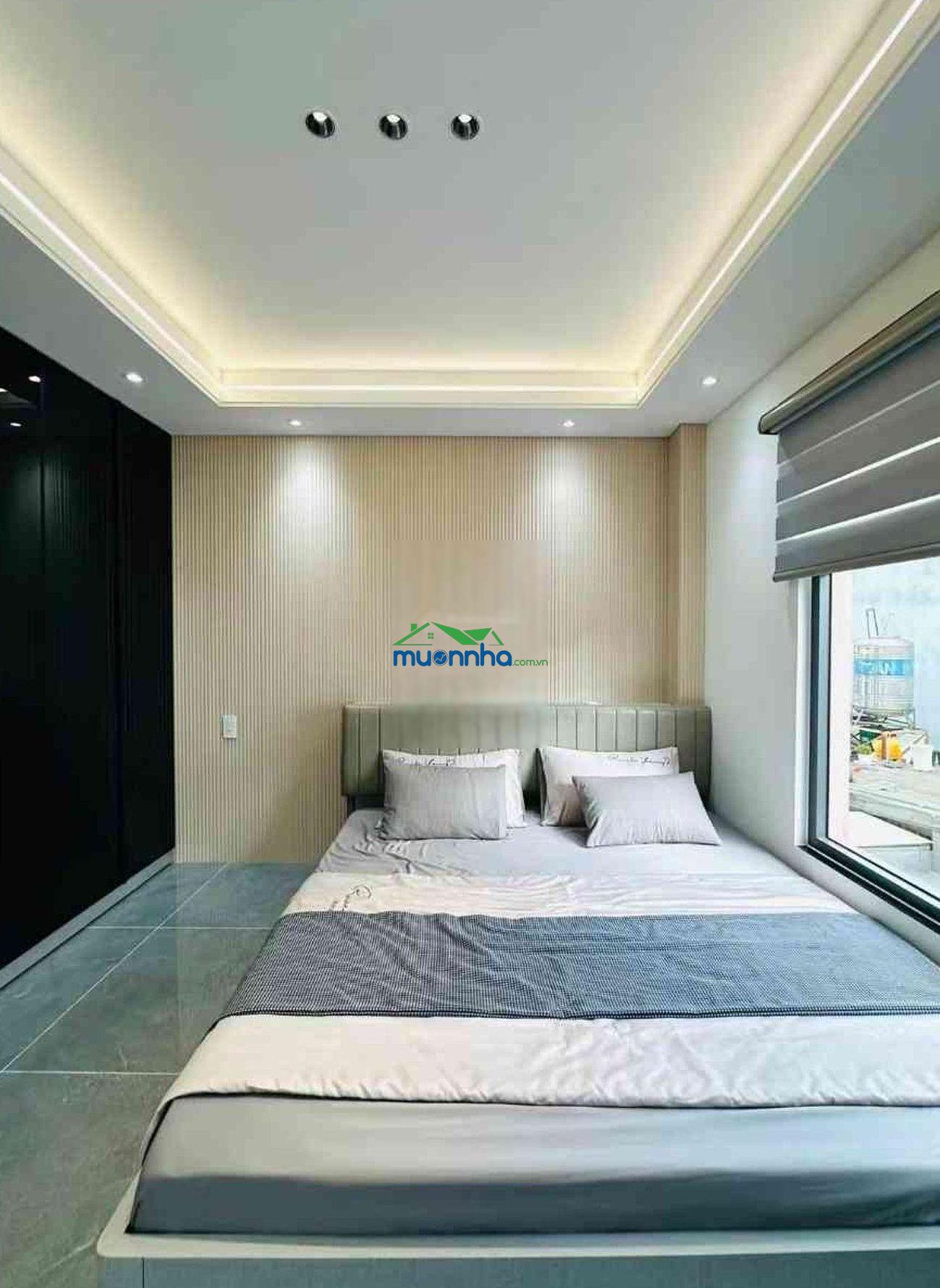 Nhà xây mới 5 tầng, nội thất sang trọng, gần siêu thị lotte và chợ căn cứ 26 - 3
