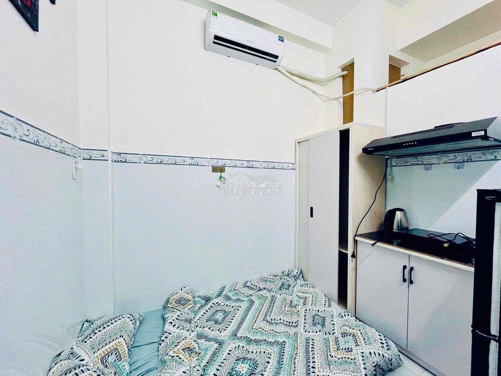 Căn hộ mini nội thất đầy đủ wc riêng , bếp nấu ăn - 4