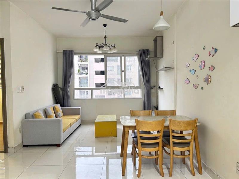 Chung cư phan văn trị, gv: 65m2, 2p ngủ, máy lạnh, 7,8tr/tháng