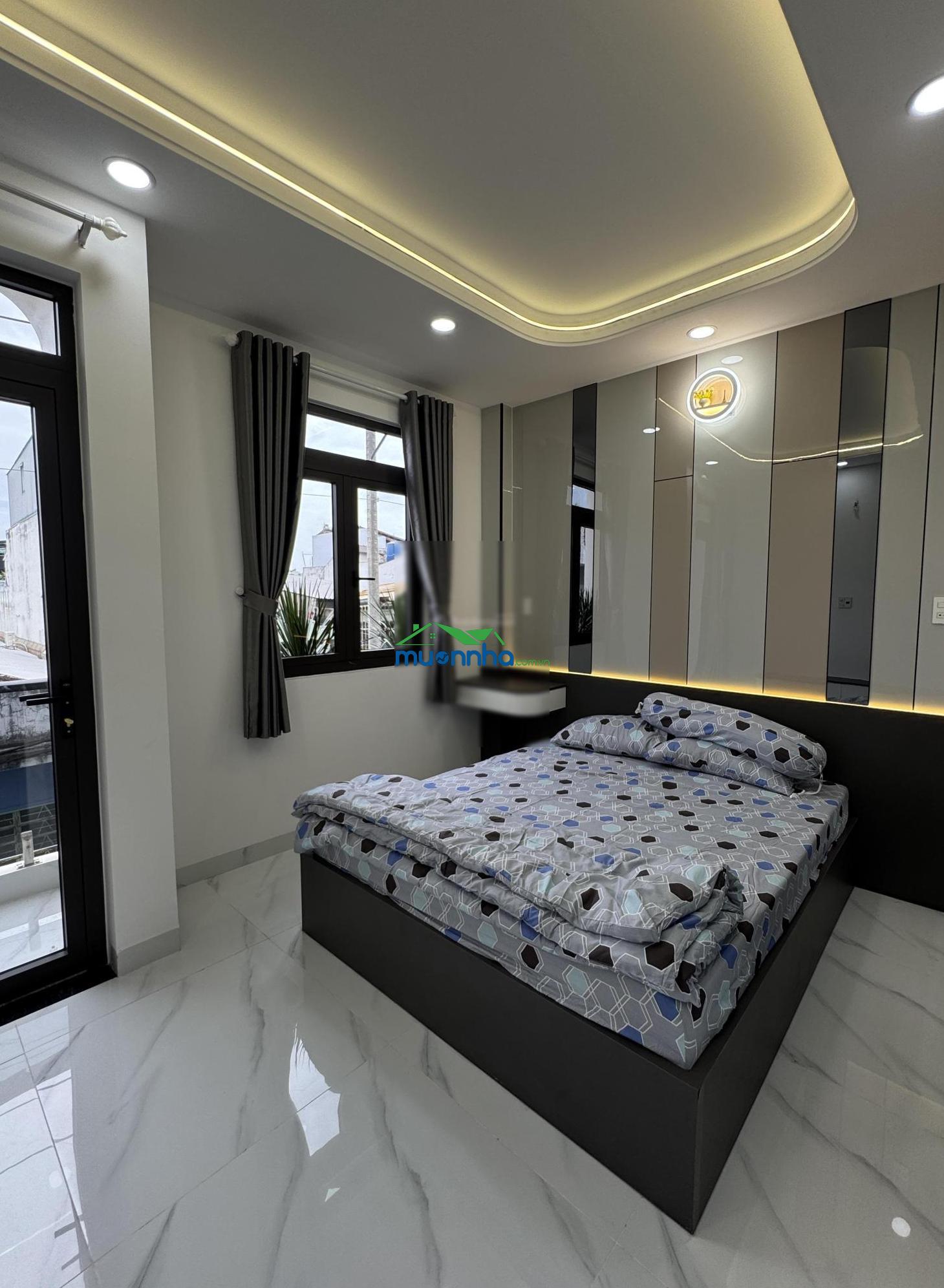 Hẻm xe hơi-5 tầng-nhà mới thiết kế hiện đại đẹp mê ly - full nội thất - phù hợp gđ đông thành viên - 4