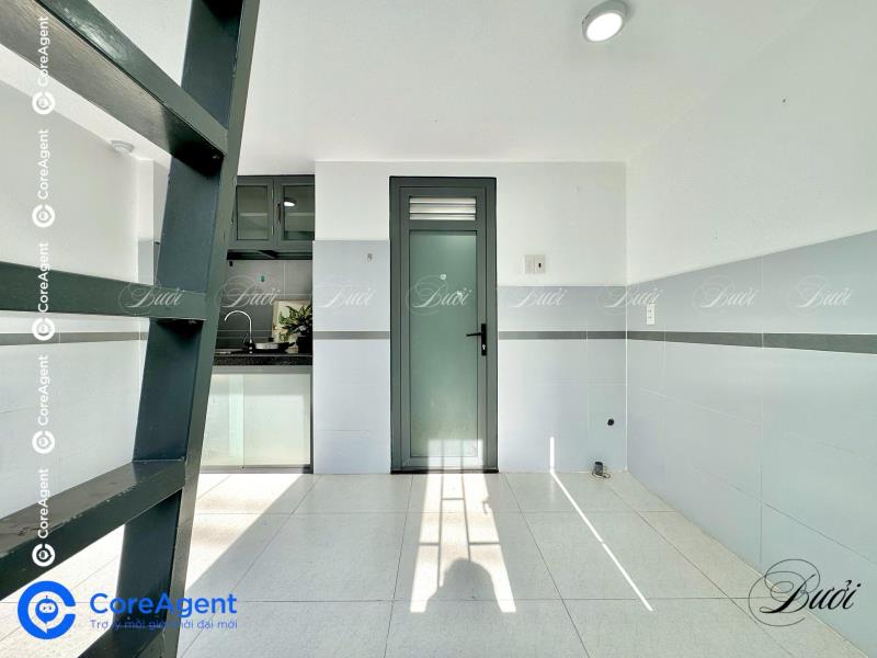 Phòng kiot trệt sẵn máy lạnh, gác cao m8, thiết kế hiện đại gần đầm sen