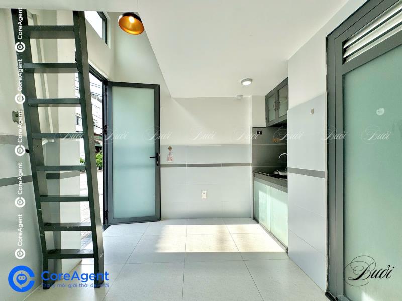 Phòng kiot trệt sẵn máy lạnh, gác cao m8, thiết kế hiện đại gần đầm sen - 3