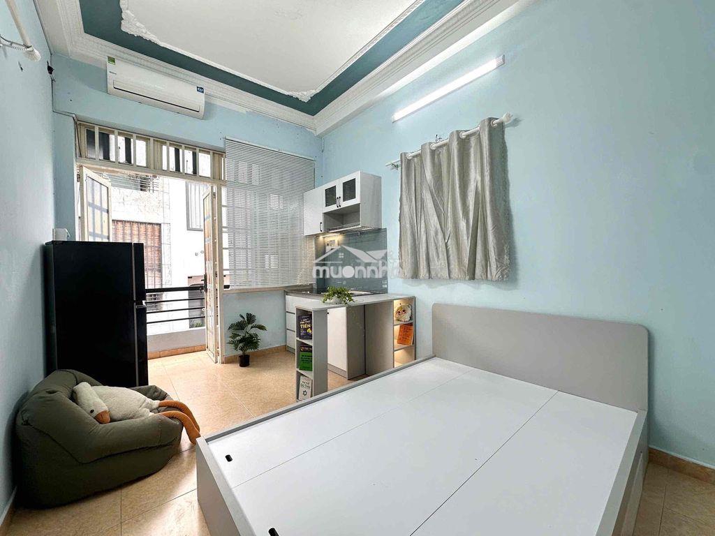 📍Studio ban công tại khu ẩm thực phú nhuận. 5p tới bình thạnh, quận 1📍 - 3