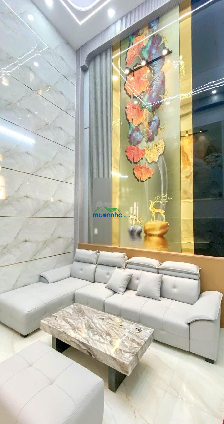 Nhà mới 5 tầng - hẻm 8m - full nội thất - hương lộ 2 - tây lân