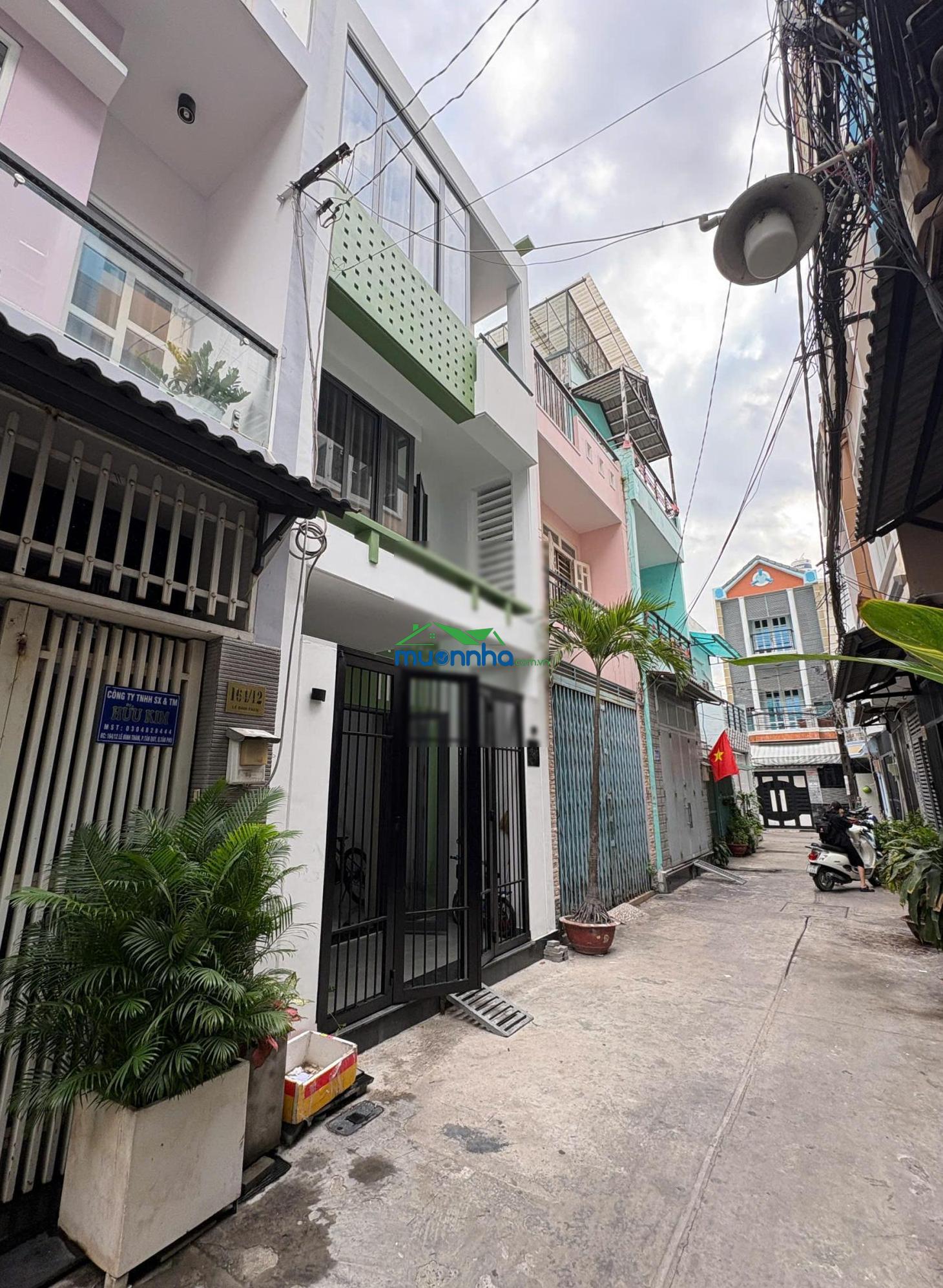Cần bán nhà lê đình thám, 3 tầng, 4 x 12,5m, hẻm xe hơi, chỉ 6.8 tỷ - 4