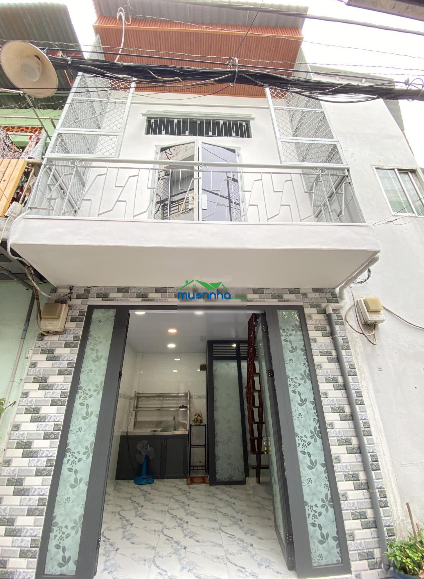 Hiếm nhà đẹp 3 tầng trung tâm luỹ bán bích hẻm thông tân phú - chỉ: 2tỷ450 - 4