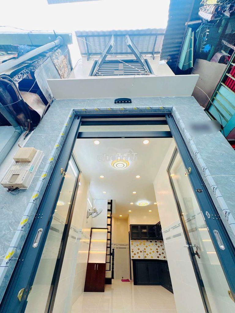 🏡Bán nhà mới hẻm 523 đường tùng thiện vương p12 q8 
 - 2