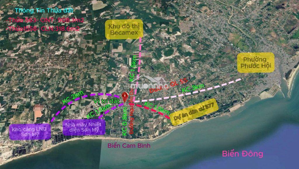 Chính chủ cần bán 2 khu đất mặt tiền tại đ. nguyễn du lagi bình thuận - 4