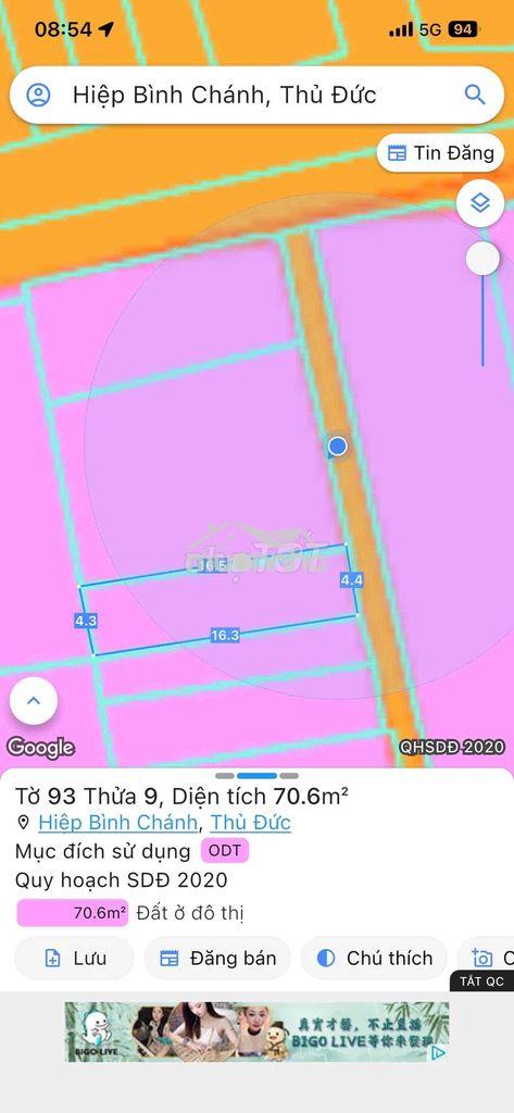 Bán nhà đường số 7, p. hiệp bình chánh, thủ đức, 4,3x16m, 6,5 tỷ tl - 3