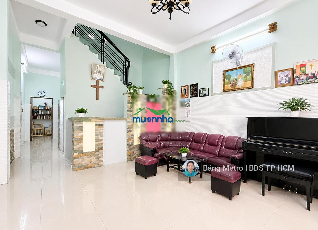 Ô tô đậu cửa, 70m2 ngang 4.5m mét 3pn, giáp siêu thị metro / trần thị cờ q.12 - 3
