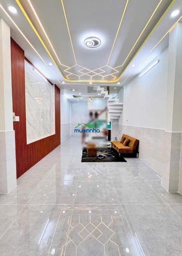 Hẻm 6m thông-nhà 3 tầng - 56m(4x14) - sát chợ gò xoài - chủ ngộp 5.9 tỷ tl - 4
