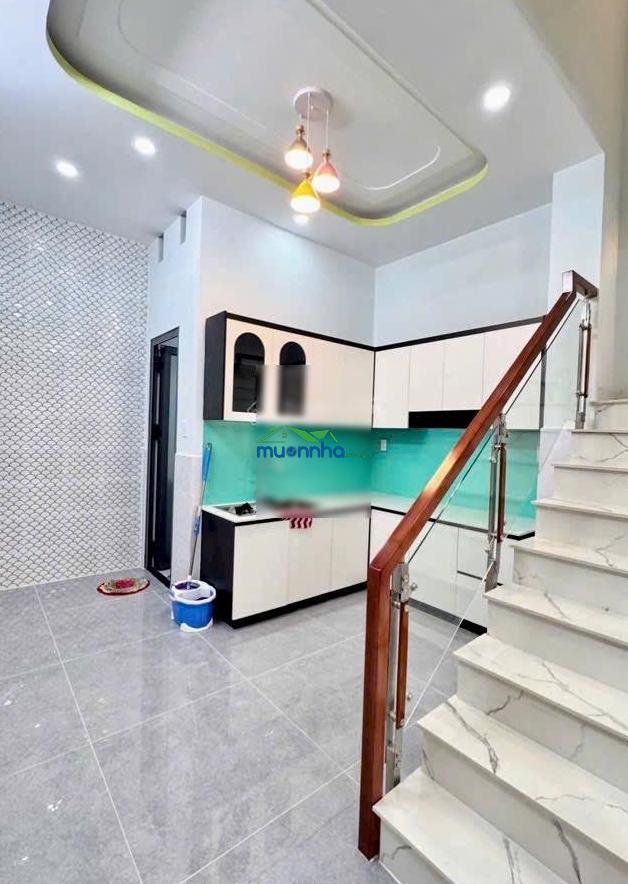 Hẻm 6m thông-nhà 3 tầng - 56m(4x14) - sát chợ gò xoài - chủ ngộp 5.9 tỷ tl - 2