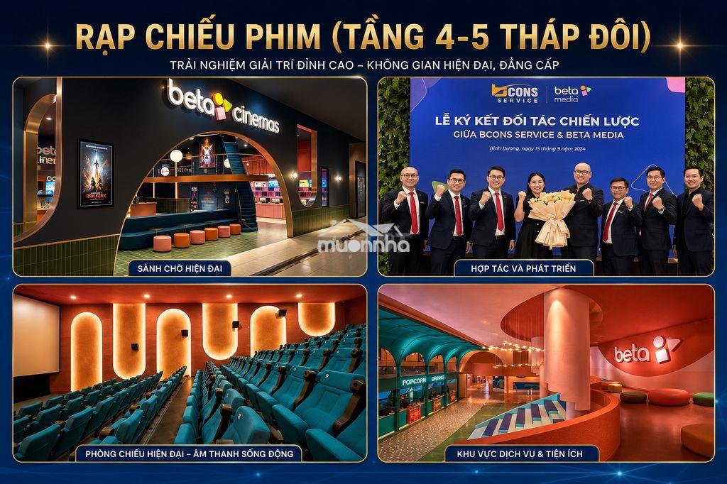 Bán căn hộ bcons center city 2.6ty/căn,tt 5 tháng 1 lần,tặng 2chi vàng - 4