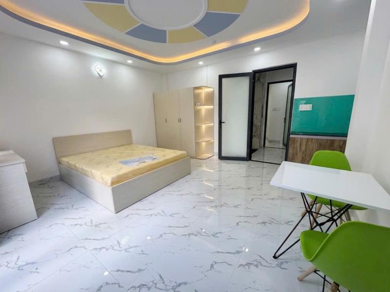 Khai trương căn hộ mới phan văn trị – phòng rộng – cửa sổ lớn nhiều ánh sáng – gần chợ bà chiểu - gần đh văn lang - 2