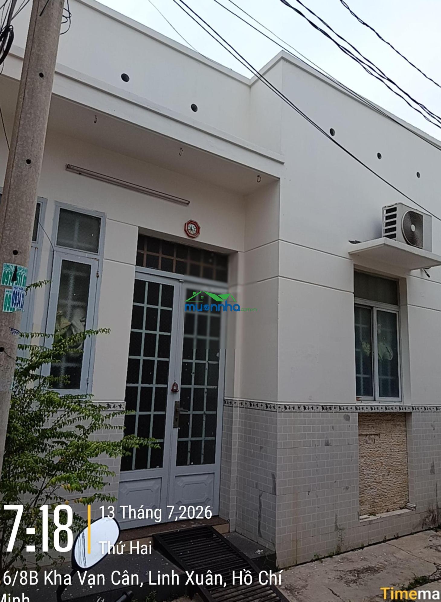 4 tỷ - nhà c4, 2pn - 50m ra mt kha vạn cân, linh tây - 3