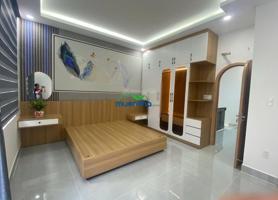 Nhà mới xây chỉ 6 tỷ xíu ngay hương lộ 2, dt(70m2)full nội thất,hẻm xe tải(kk1407). - 2